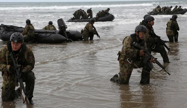 日本建“海军陆战队”防卫钓鱼岛 我外交部：改变不了事实